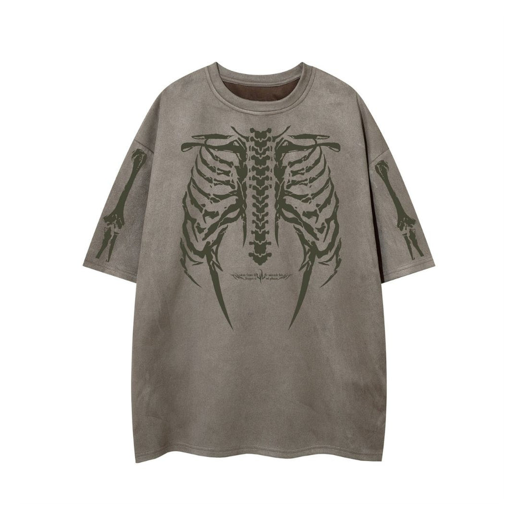 Relic Skeleton Print T-shirt - h0neybear