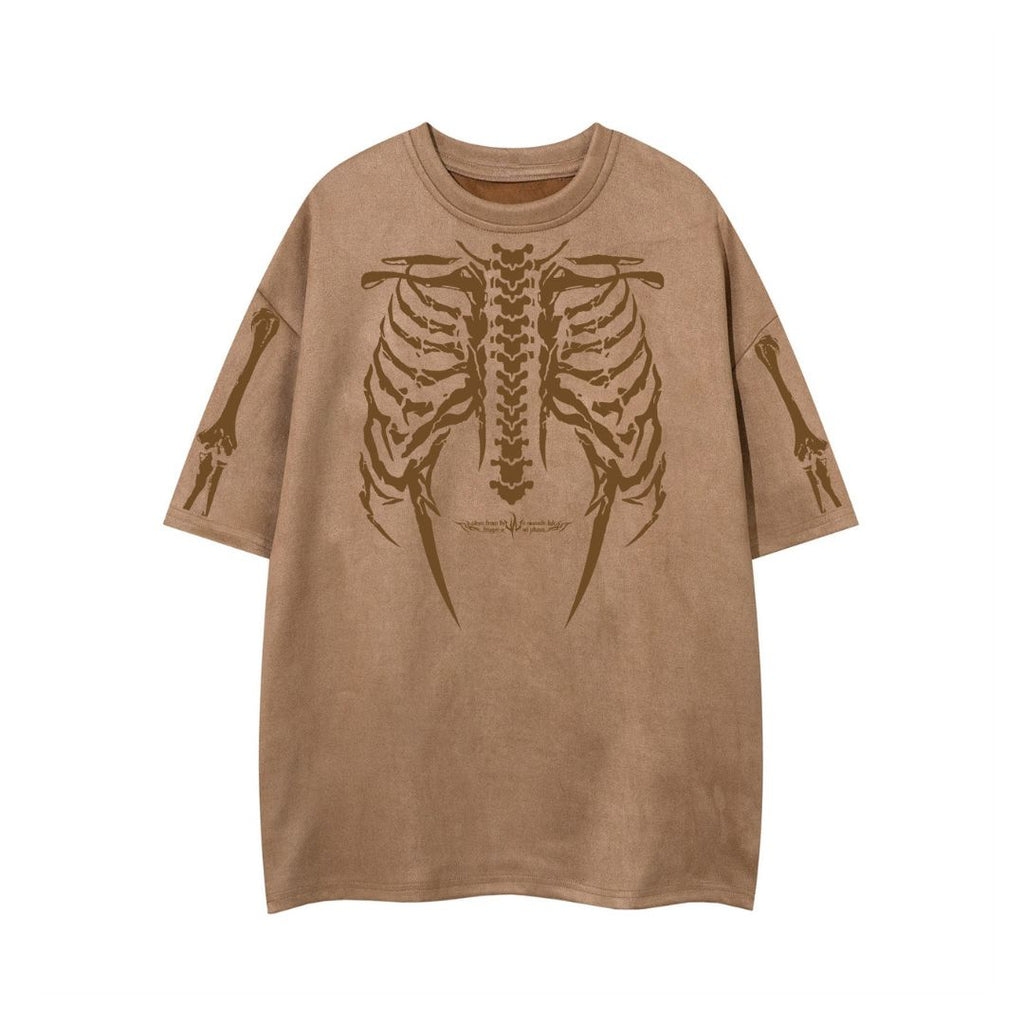 Relic Skeleton Print T-shirt - h0neybear