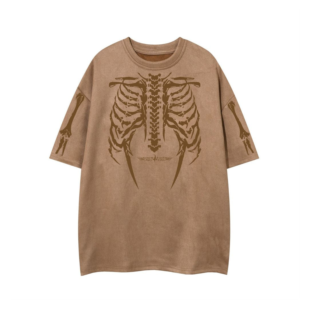 Relic Skeleton Print T-shirt - h0neybear