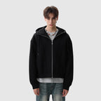 Heather Raglan Panel Hoodie