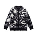 Grim Fragment Cardigan Sweater