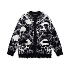 Grim Fragment Cardigan Sweater