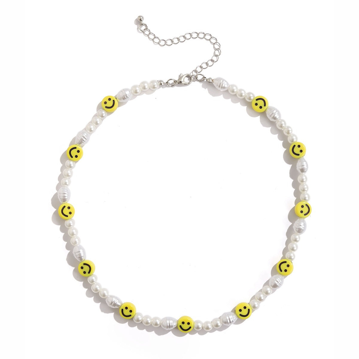 Talis Chains Pearly Smiley Choker Necklace | The Little Sunshine Store