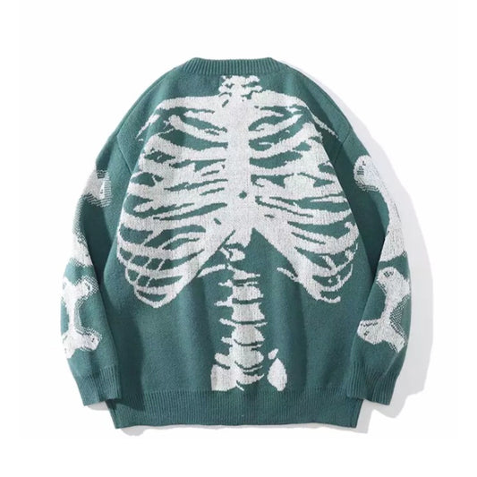 Skeleton HP Sweater - Green