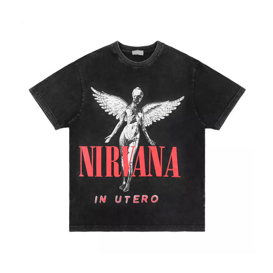 NIRVANA In Utero T-shirt | 90s Grunge Tees | Band Tshirts | H0NEYBEAR