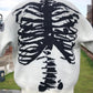 Skeleton HP Sweater - White