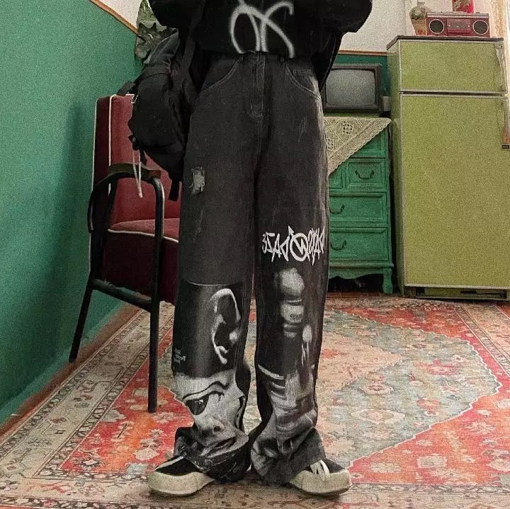 Women Baggy Denim Pants