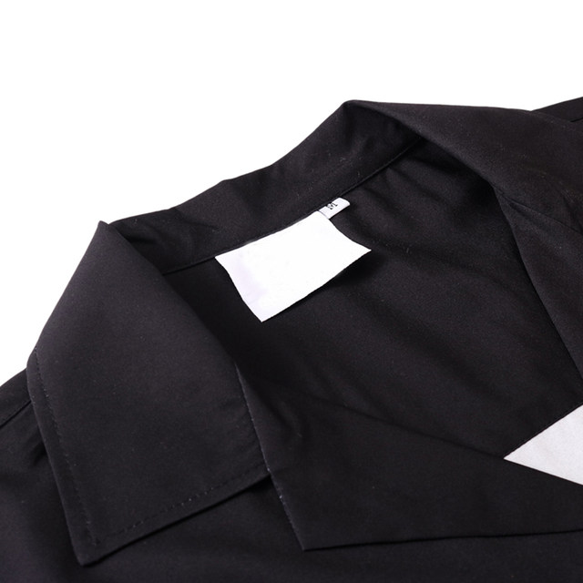 Black Flames Shirt | Cotton And Polyester Shirt | H0neybear