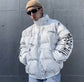 Hipster h0neybear Puffer Jacket - White