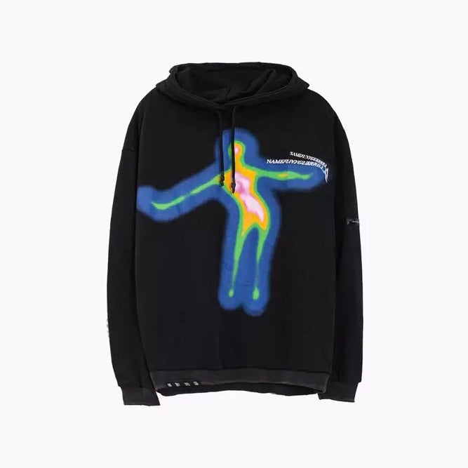 Distorted Figure Hoodie