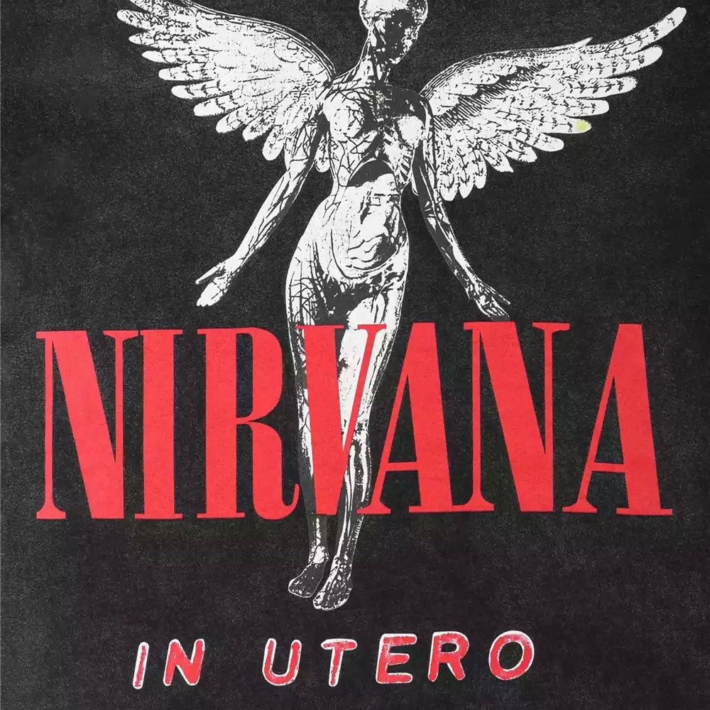 NIRVANA In Utero T-shirt | 90s Grunge Tees | Band Tshirts | H0NEYBEAR