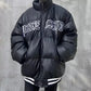 Puffer Thick Letterman Jacket