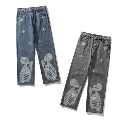 Praying Skeleton Pants