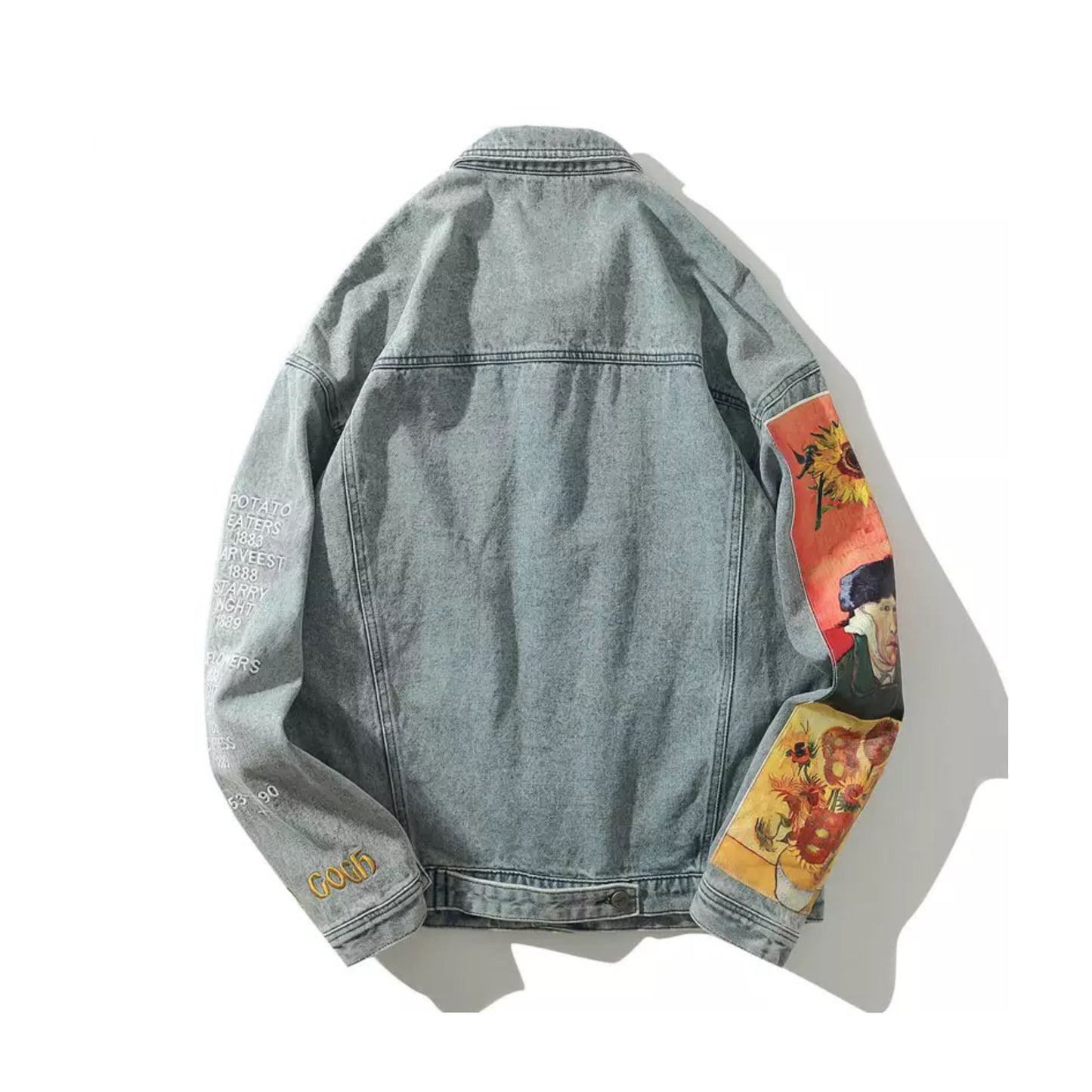 Van Gogh Portrait Denim Jacket