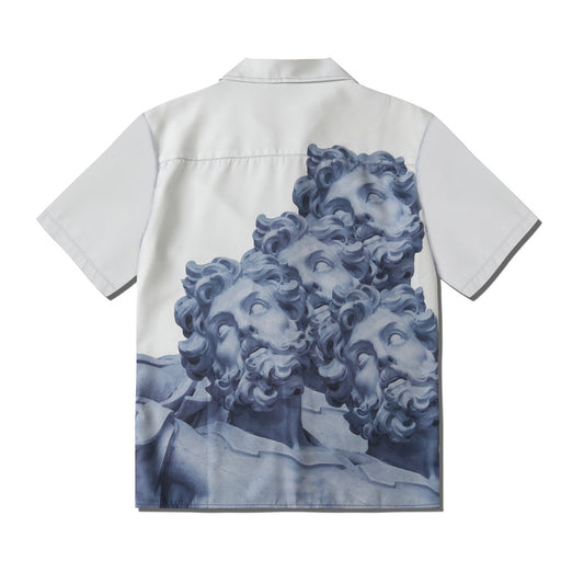 Aesthetic Poseidon Shirt | Cotton Shirt | H0neybear