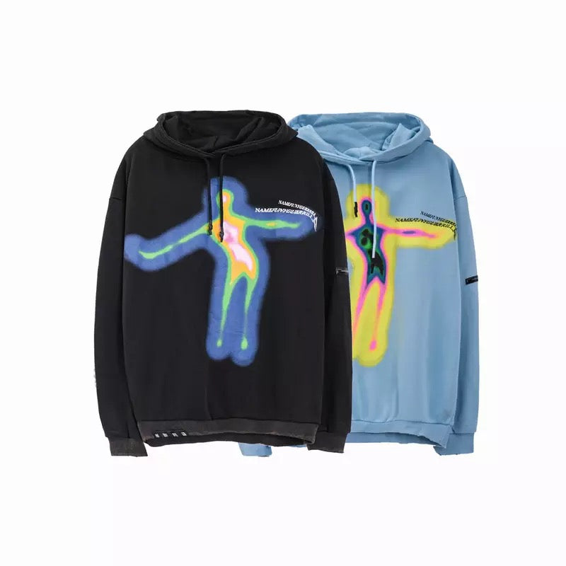 Distorted Figure Hoodie