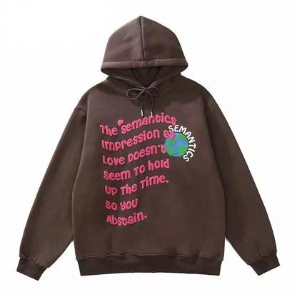 Brown Earth Semantics Hoodie