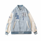 LA Letterman Jacket - Blue