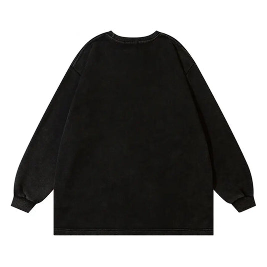 Vintage Shadow Girl Sweater | Y2K Vintage Sweaters & Pullovers | H0NEYBEAR
