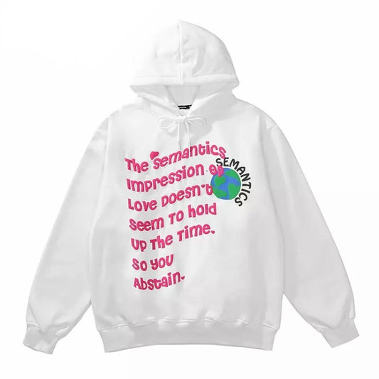 White Earth Semantics Hoodie